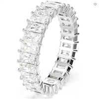 Anello Swarovski Donna in Lega metallica Cristallo 5693406 - 5693406